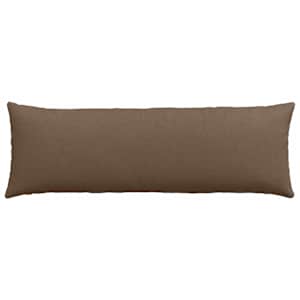 Pohovkové polštáře 2 pcs Hnědá 120 x 40 cm textil - obrázek 6