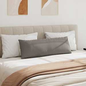 Pohovkové polštáře 2 pcs Taupe 120 x 40 cm textil - obrázek 4