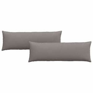 Pohovkové polštáře 2 pcs Taupe 120 x 40 cm textil - obrázek 2