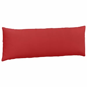 Pohovkové polštáře 2 pcs Červená 120 x 40 cm textil - obrázek 5