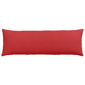 Pohovkové polštáře 2 pcs Červená 120 x 40 cm textil - obrázek 6