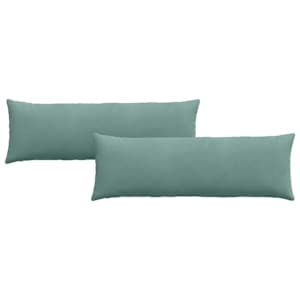 Pohovkové polštáře 2 pcs Mořská zelená 120 x 40 cm - obrázek 2