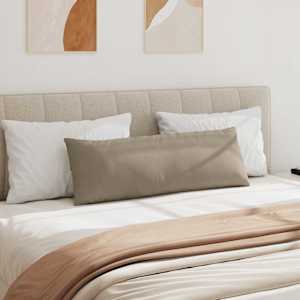 Pohovkové polštáře 2 pcs Taupe 120 x 40 cm textil - obrázek 4