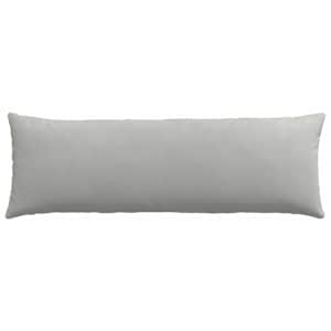 Pohovkové polštáře 2 pcs Světle šedá 120 x 40 cm textil - obrázek 6