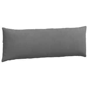 Pohovkové polštáře 2 pcs Tmavě šedá 120 x 40 cm textil - obrázek 5