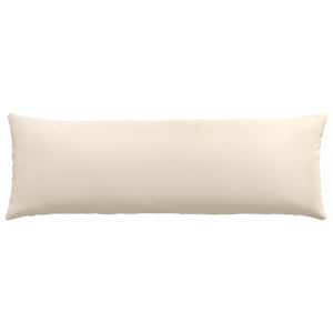 Pohovkové polštáře 2 pcs Béžová 120 x 40 cm textil - obrázek 6