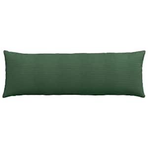 Pohovkové polštáře 2 pcs Tmavě zelená 120 x 40 cm - obrázek 6