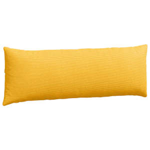 Pohovkové polštáře 2 pcs Světlá žlutá 120 x 40 cm - obrázek 5