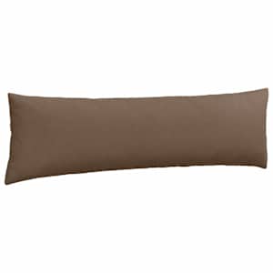 Pohovkové polštáře 2 pcs Hnědá 145 x 40 cm textil - obrázek 5