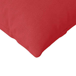 Pohovkové polštáře 2 pcs Červená 145 x 40 cm textil - obrázek 7