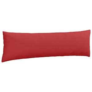 Pohovkové polštáře 2 pcs Červená 145 x 40 cm textil - obrázek 5