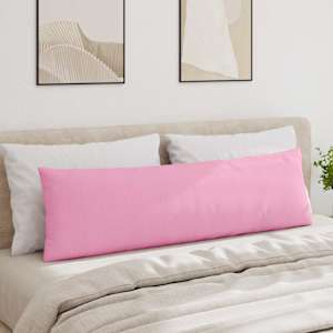 Pohovkové polštáře 2 pcs Růžová 145 x 40 cm textil - obrázek 4