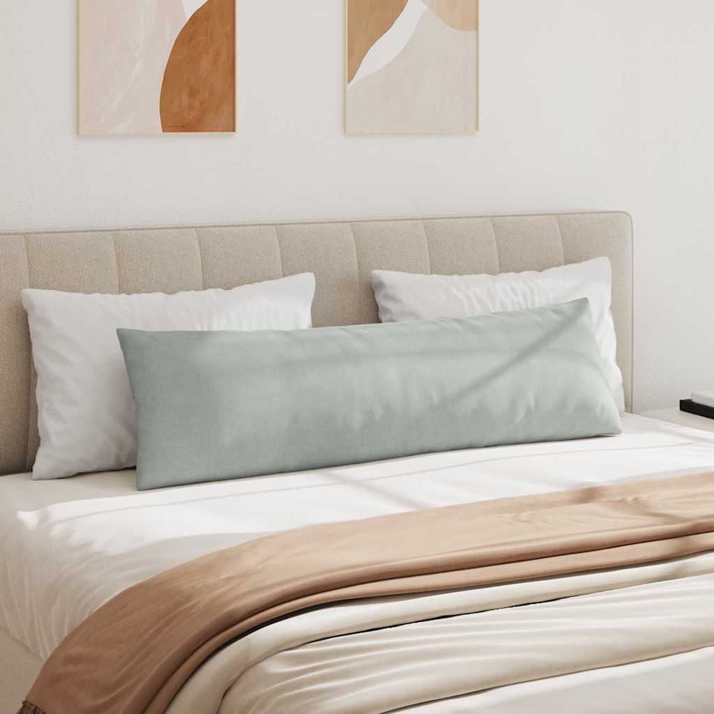 Μαξιλάρι Καναπέ 2 pcs Ανοιχτό γκρι 145 x 40 εκ. - Image 4