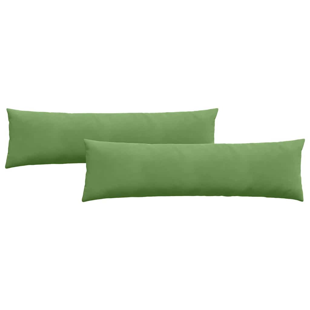 Sofa Kussens 2 stuks Lichtgroen 145 x 40 cm Cordstof image 2