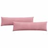 vidaXL Diivanipadjad 2 pcs Roosa 145 x 40 cm Korter kangas