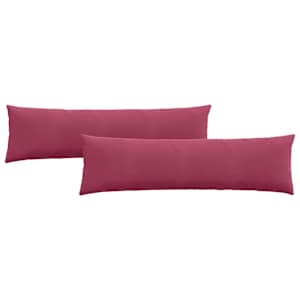 Pohovkové polštáře 2 pcs Víno Červené 145 x 40 cm - obrázek 2