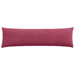 Pohovkové polštáře 2 pcs Víno Červené 145 x 40 cm - obrázek 6