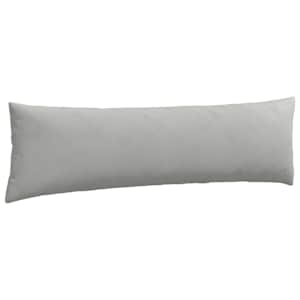 Pohovkové polštáře 2 pcs Světle šedá 145 x 40 cm textil - obrázek 5