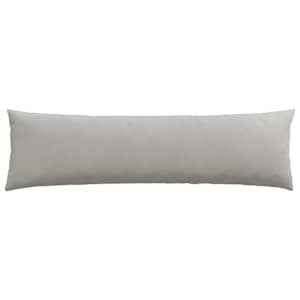 Pohovkové polštáře 2 pcs Světle šedá 145 x 40 cm textil - obrázek 6