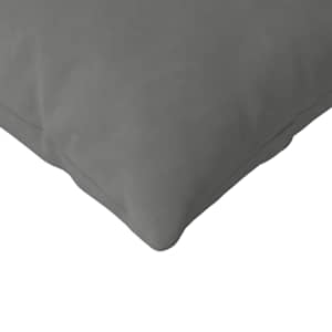 Pohovkové polštáře 2 pcs Tmavě šedá 145 x 40 cm textil - obrázek 7