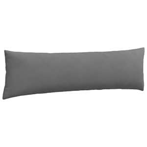 Pohovkové polštáře 2 pcs Tmavě šedá 145 x 40 cm textil - obrázek 5