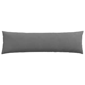 Pohovkové polštáře 2 pcs Tmavě šedá 145 x 40 cm textil - obrázek 6