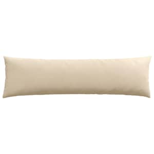 Pohovkové polštáře 2 pcs Krémová 145 x 40 cm textil - obrázek 6