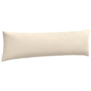 Pohovkové polštáře 2 pcs Béžová 145 x 40 cm textil - obrázek 5