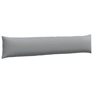 Pohovkové polštáře 2 pcs Světle šedá 200 x 40 cm textil - obrázek 5