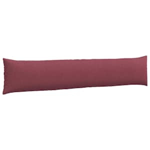 Pohovkové polštáře 2 pcs Víno Červené 200 x 40 cm textil - obrázek 5