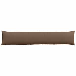 Pohovkové polštáře 2 pcs Hnědá 200 x 40 cm textil - obrázek 6