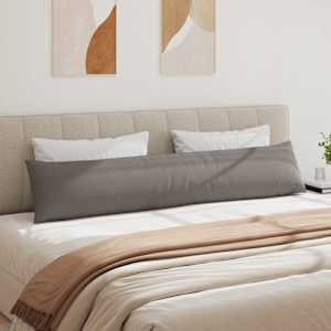 Pohovkové polštáře 2 pcs Taupe 200 x 40 cm textil - obrázek 4
