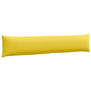 Pohovkové polštáře 2 pcs Světlá žlutá 200 x 40 cm textil - obrázek 5