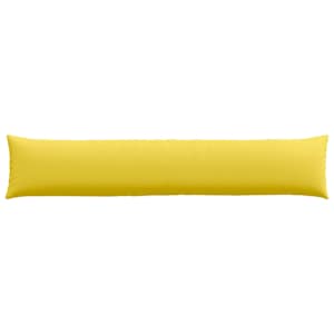 Pohovkové polštáře 2 pcs Světlá žlutá 200 x 40 cm textil - obrázek 6