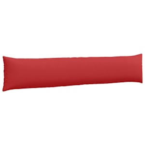 Pohovkové polštáře 2 pcs Červená 200 x 40 cm textil - obrázek 5