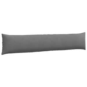 Pohovkové polštáře 2 pcs Tmavě šedá 200 x 40 cm textil - obrázek 5
