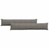 vidaXL Diivanipadjad 2 pcs Helehall 200 x 40 cm Korter kangas