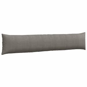 Pohovkové polštáře 2 pcs Světle šedá 200 x 40 cm - obrázek 5