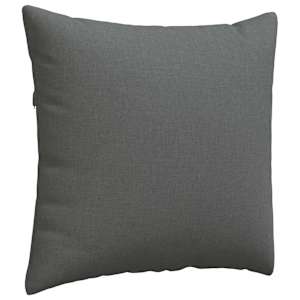 Pohovkové polštáře 2 pcs Tmavě šedá 45 x 45 cm textil - obrázek 5