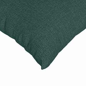 Pohovkové polštáře 2 pcs Tmavě zelená 45 x 45 cm textil - obrázek 7