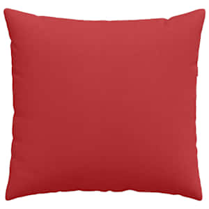 Pohovkové polštáře 2 pcs Červená 45 x 45 cm textil - obrázek 6