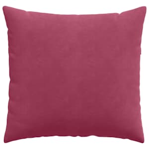 Pohovkové polštáře 2 pcs Víno Červené 45 x 45 cm - obrázek 6