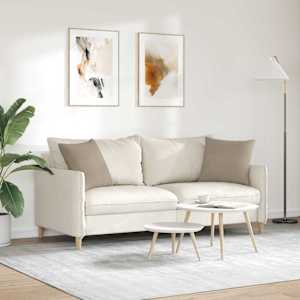 Pohovkové polštáře 2 pcs Taupe 45 x 45 cm textil - obrázek 4