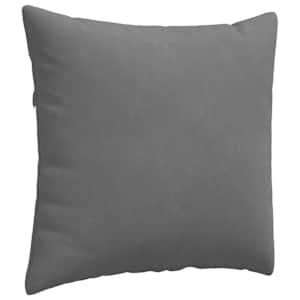Pohovkové polštáře 2 pcs Tmavě šedá 45 x 45 cm textil - obrázek 5