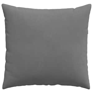 Pohovkové polštáře 2 pcs Tmavě šedá 45 x 45 cm textil - obrázek 6