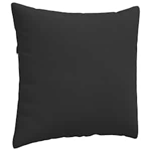 Pohovkové polštáře 2 pcs Černá 45 x 45 cm textil - obrázek 5