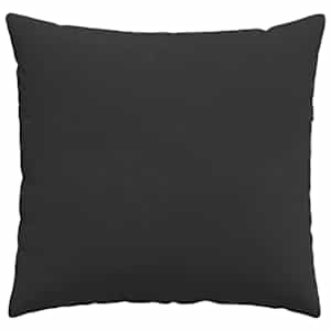 Pohovkové polštáře 2 pcs Černá 45 x 45 cm textil - obrázek 6