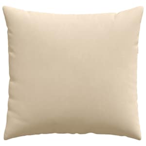 Pohovkové polštáře 2 pcs Krémová 45 x 45 cm textil - obrázek 6