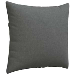 Pohovkové polštáře 2 pcs Tmavě šedá 50 x 50 cm textil - obrázek 5