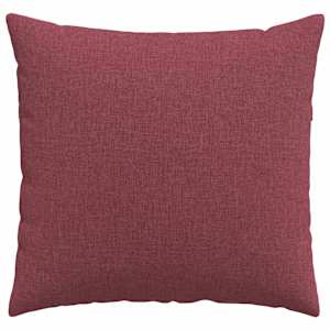 Pohovkové polštáře 2 pcs Víno Červené 50 x 50 cm textil - obrázek 6